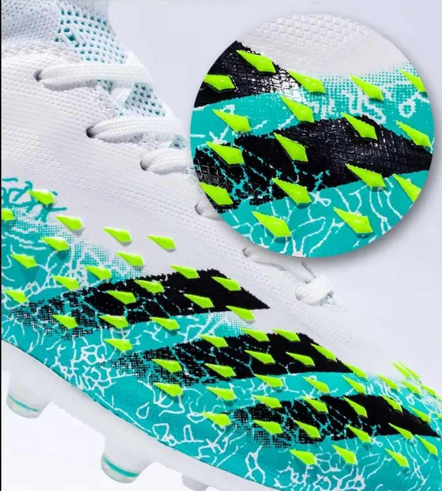 Buty piłkarskie męskie wysokie korki - obrazek 5