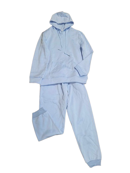 Damski ocieplany dwuczęściowy komplet dresowy rozmiar L - obrazek 3