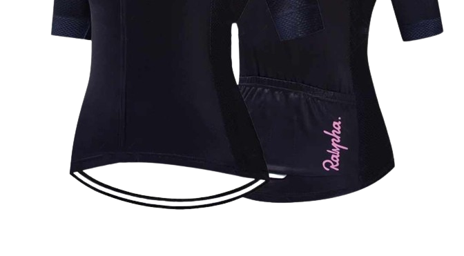 Damski komplet rowerowy z krótkim rękawem - obrazek 3