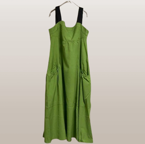 Luźna sukienka rozkloszowana midi rozmiar S/M - obrazek 7