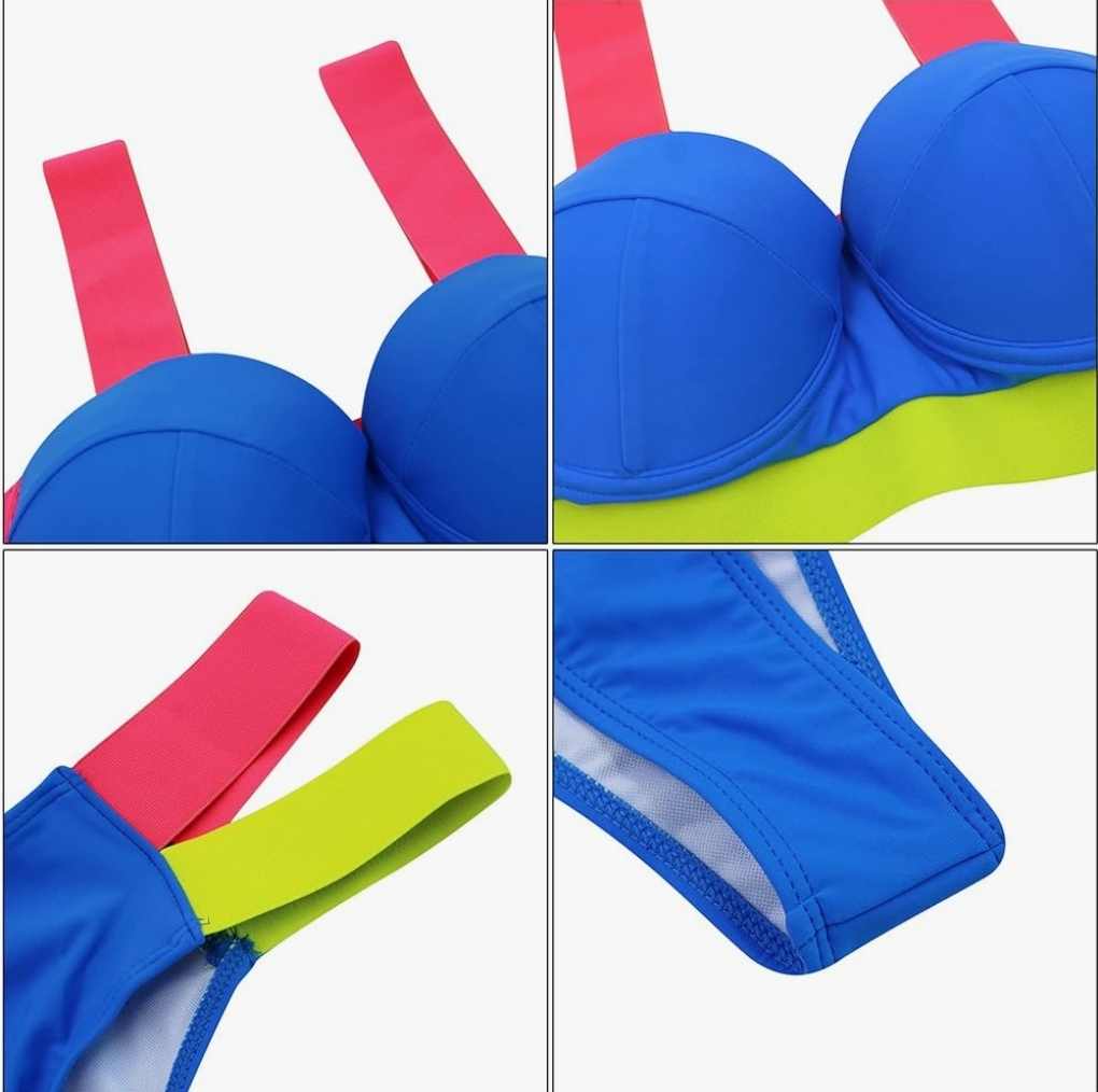 Damski strój kąpielowy dwuczęściowy - obrazek 4