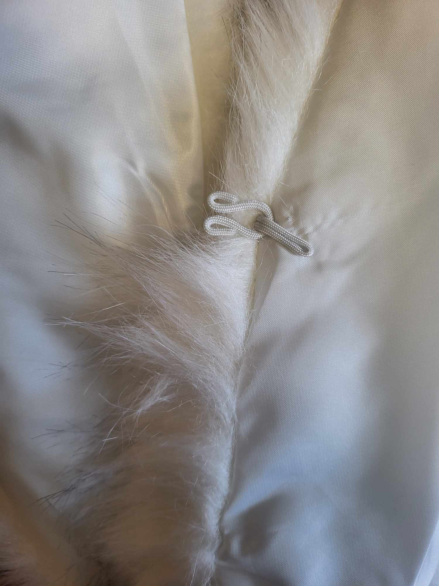 Futrzana Etola damska biała - obrazek 4