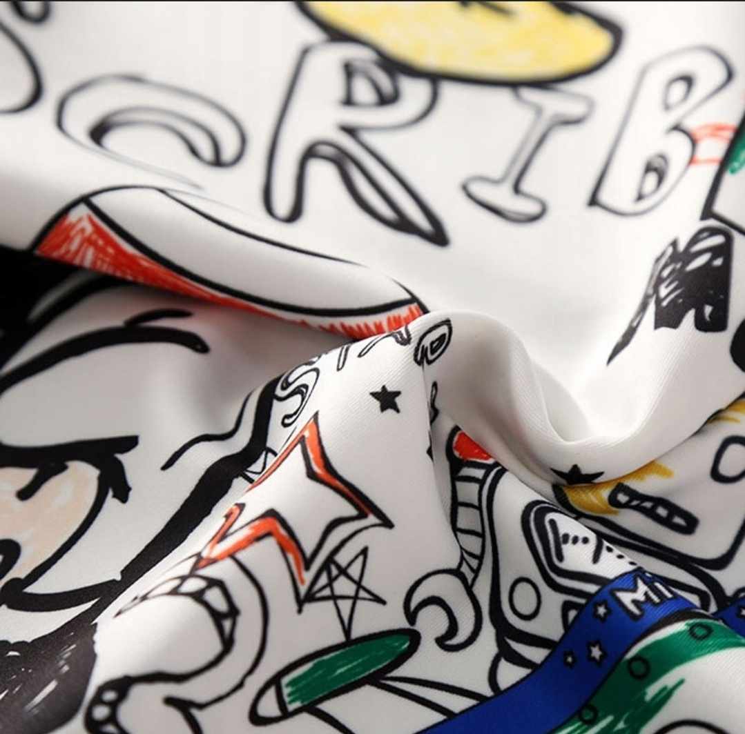 Ołówkowa spódnica z bajkowym motywem rozmiar L - obrazek 8