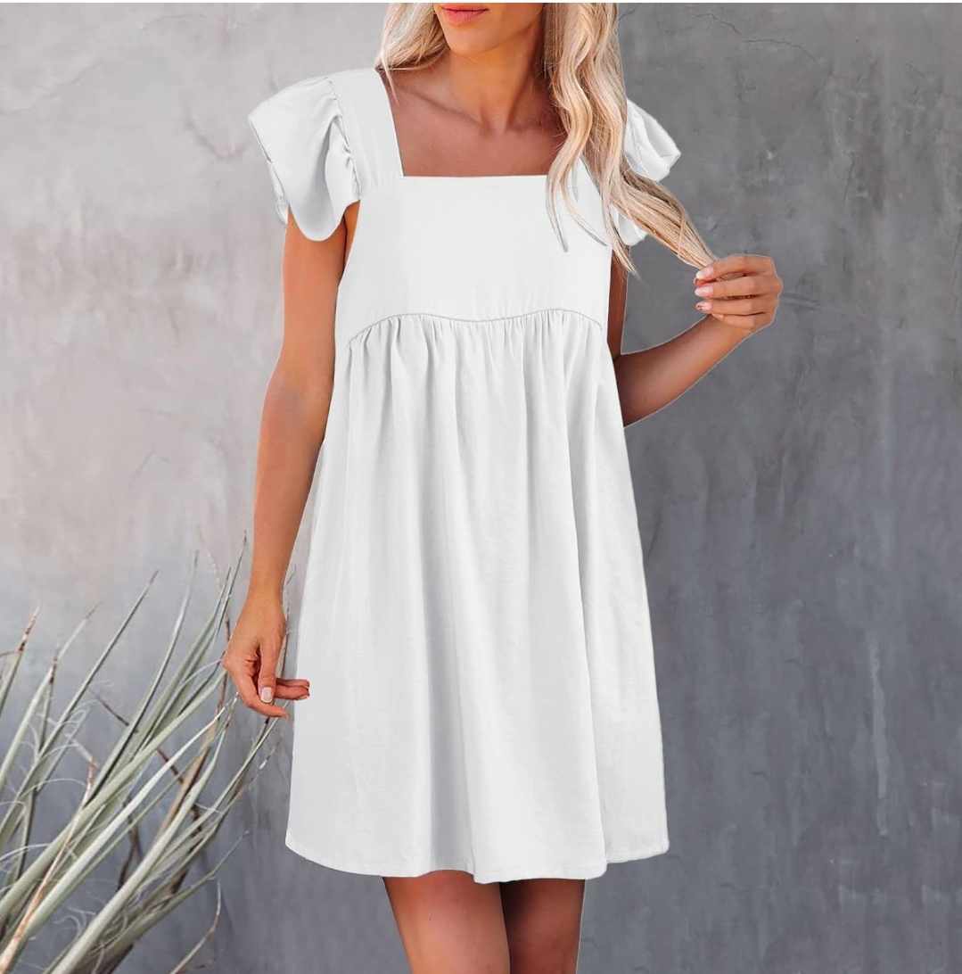 Sukienka letnia mini rozmiar S/M - obrazek 3