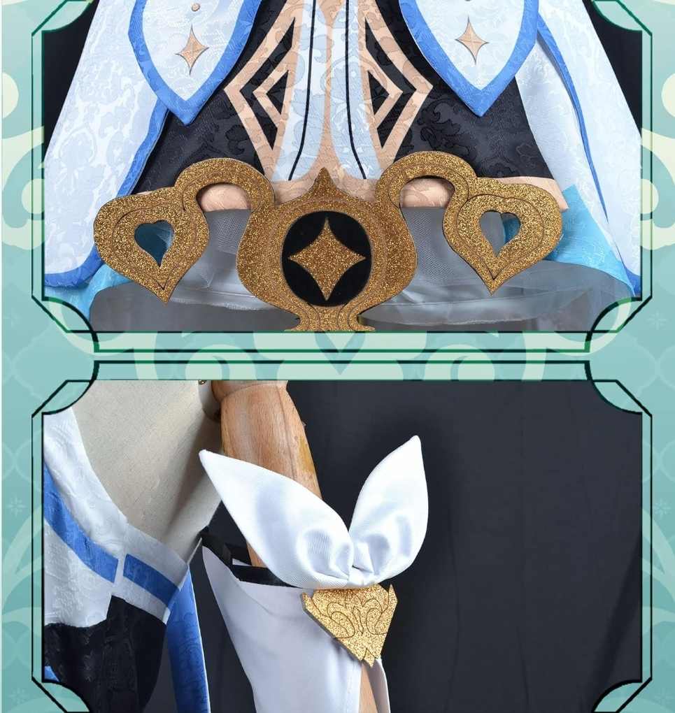 Kostium damski LUMINE Cosplay Genshin Impact Traveler - obrazek 4