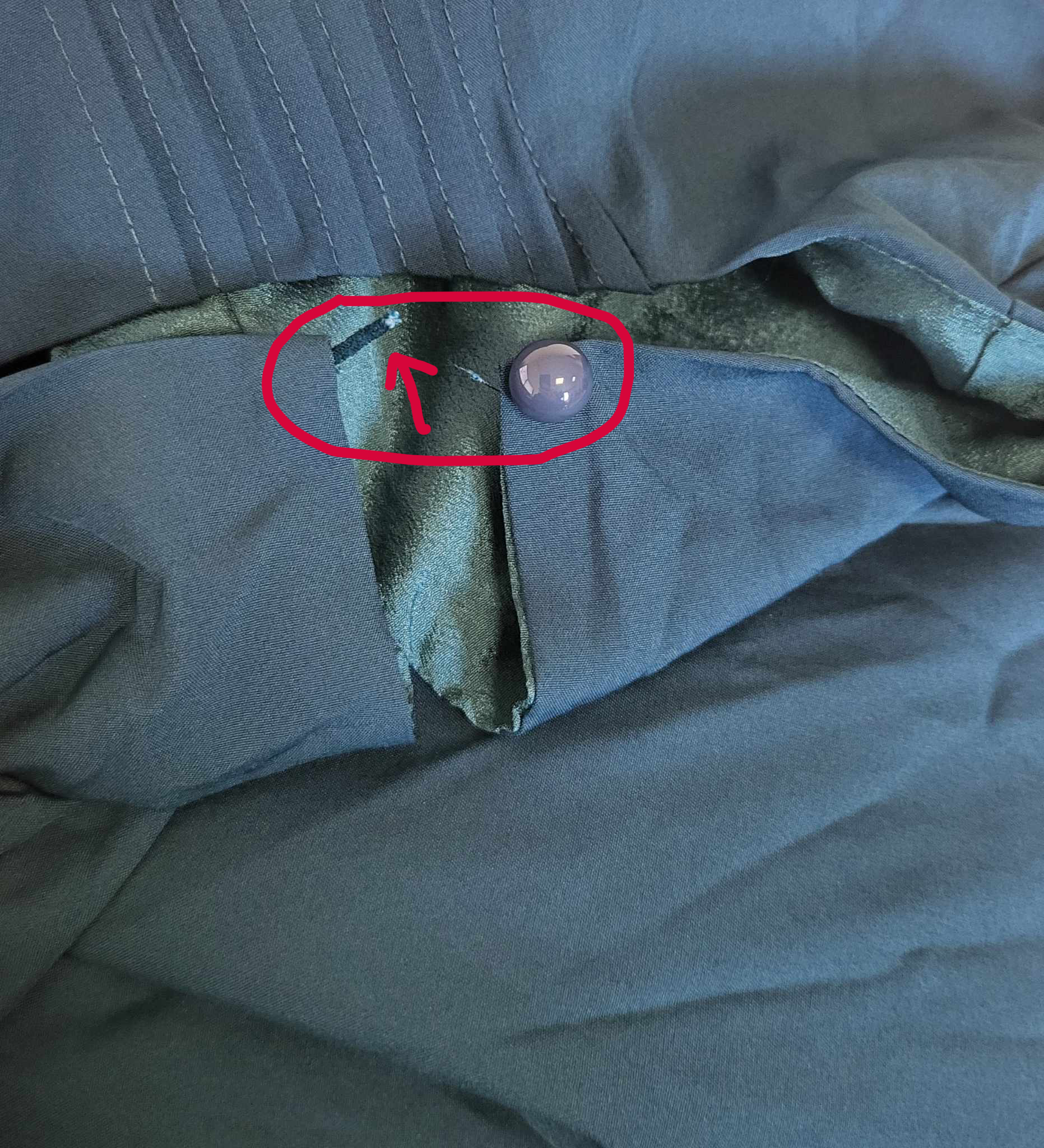 Sukienka plisowana midi z długim rękawem rozmiar XL - obrazek 5