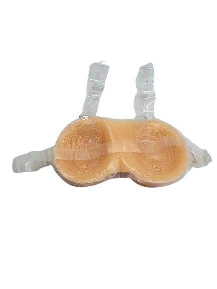 SILIKONOWA PROTEZA PIERSI SZTUCZNY BIUST NA RAMIĄCZKACH - obrazek 3