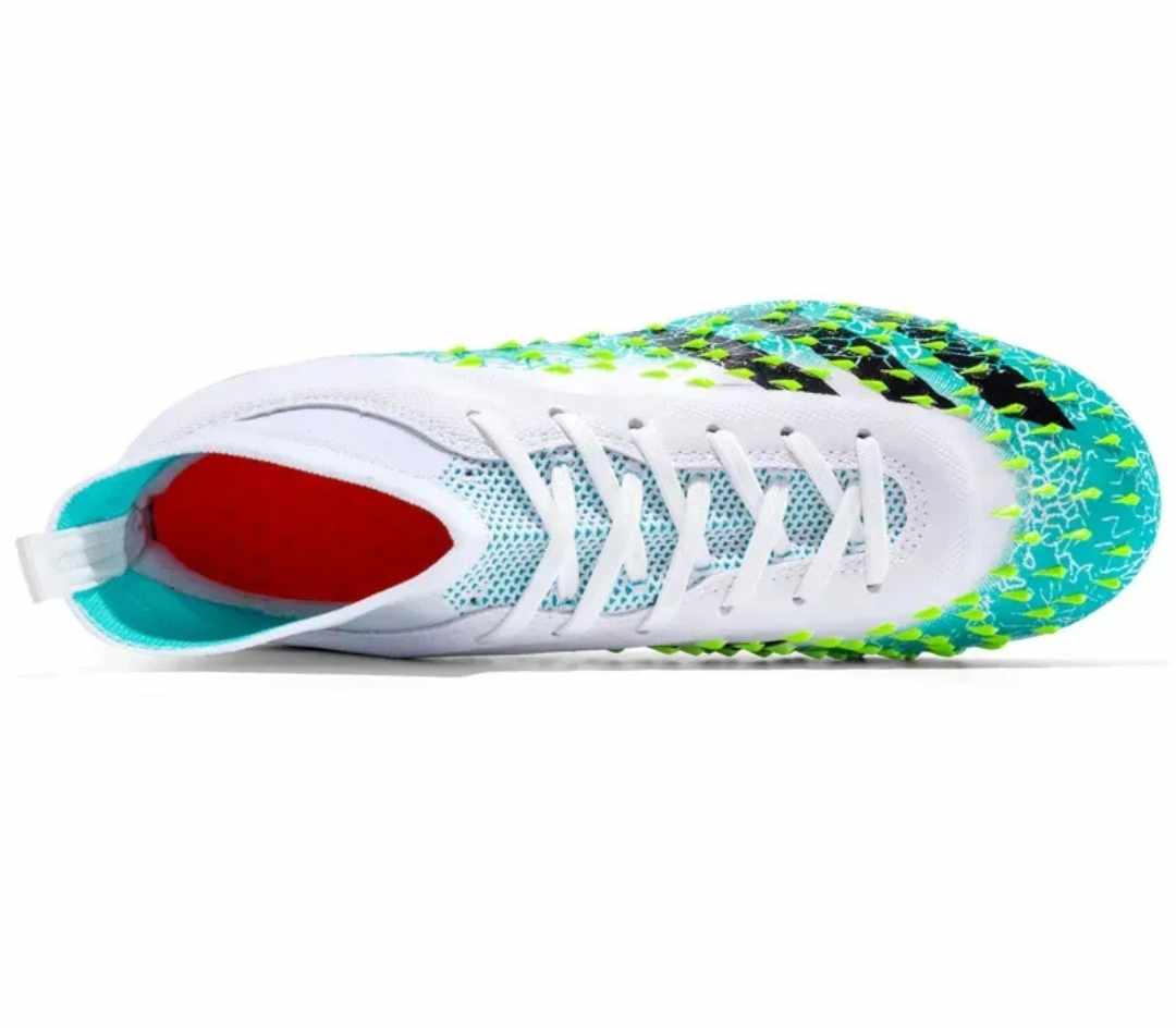 Buty piłkarskie męskie wysokie korki - obrazek 4