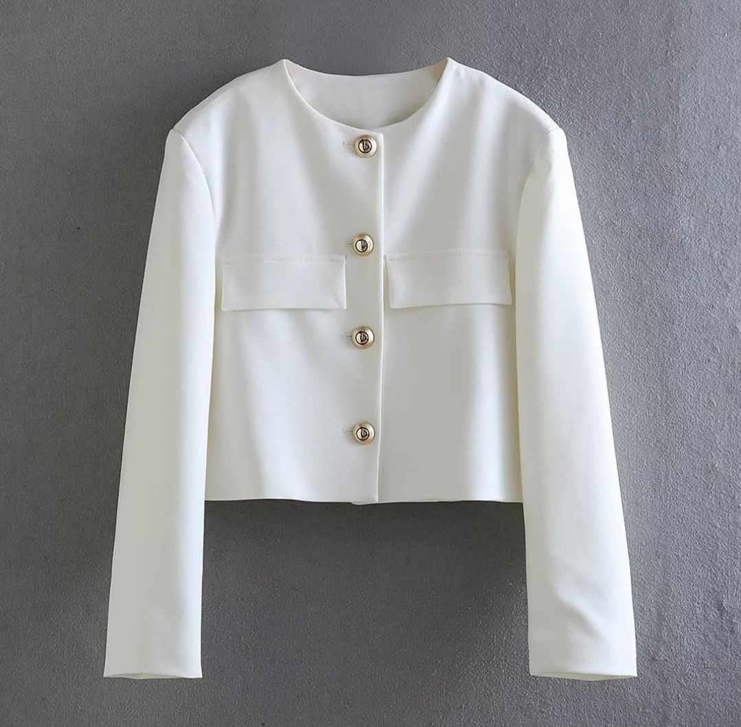 Damska krótka marynarka rozmiar XL - obrazek 2