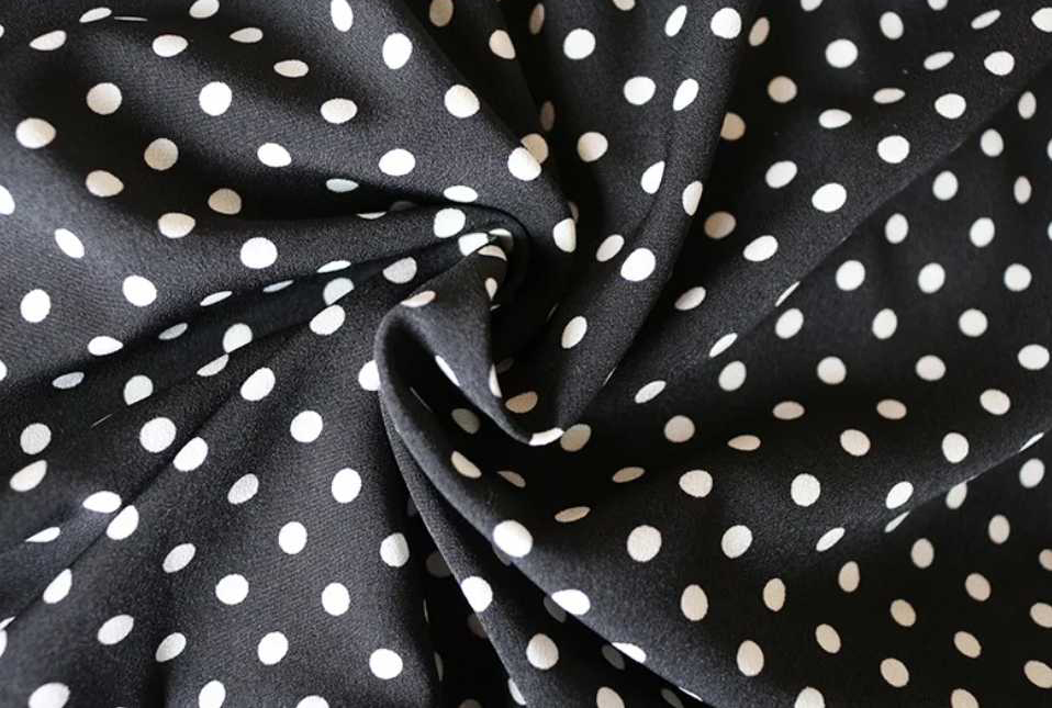 Damska letnia sukienka w groszki rozmiar M - obrazek 4