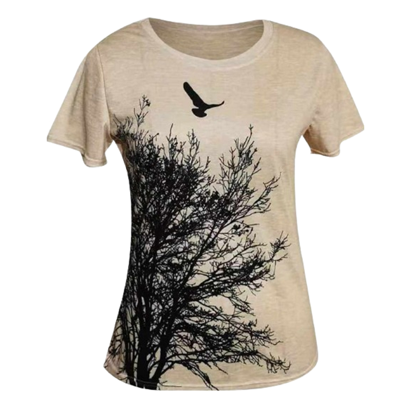 Damska koszulka z nadrukiem rozmiar XL