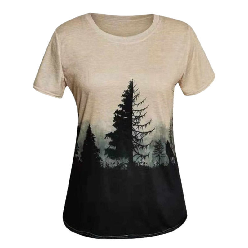 Damska koszulka z nadrukiem rozmiar XL