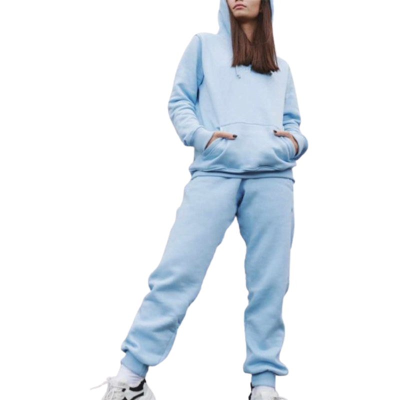 Damski ocieplany dwuczęściowy komplet dresowy rozmiar L