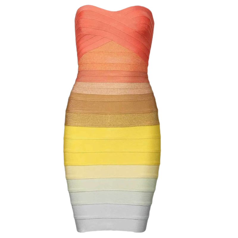 Bandażowa sukienka ołówkowa mini rozmiar S