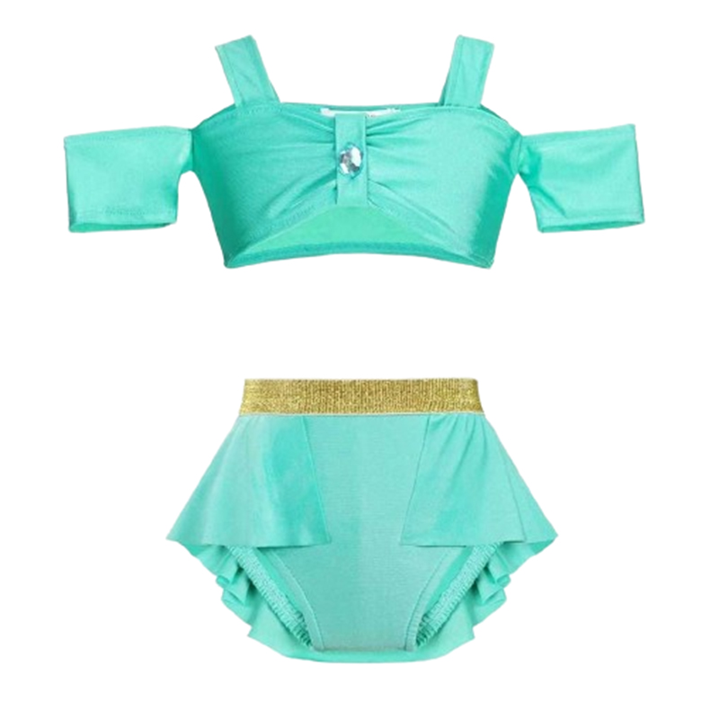 Dziewczęcy dwuczęściowy strój kąpielowy