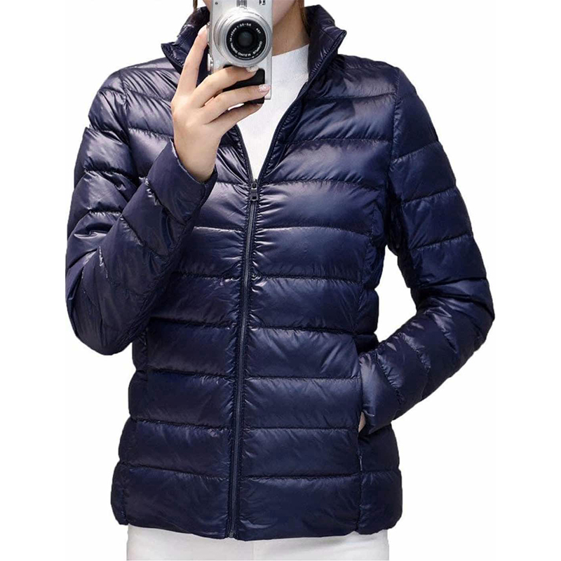 Damska ultralekka przenośna kurtka rozmiar XXL