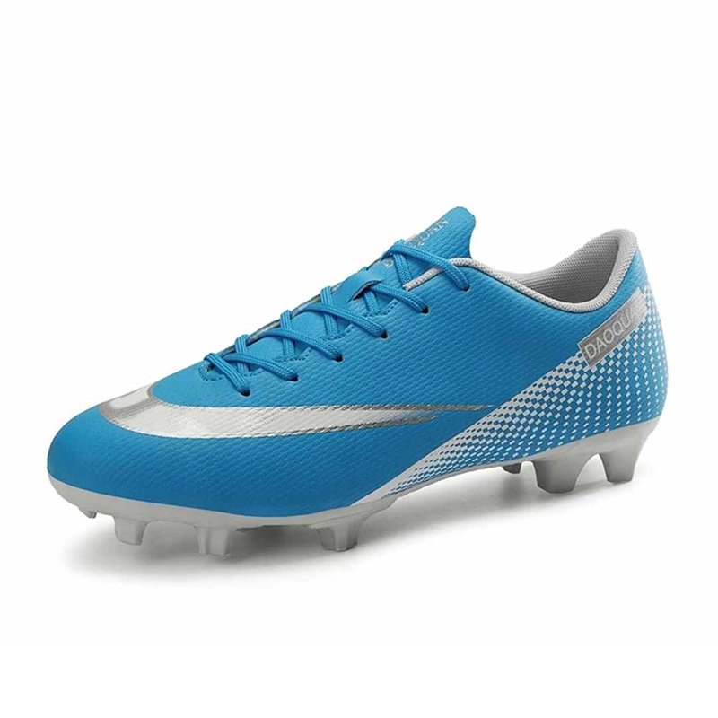 Buty piłkarskie męskie korki niebieskie