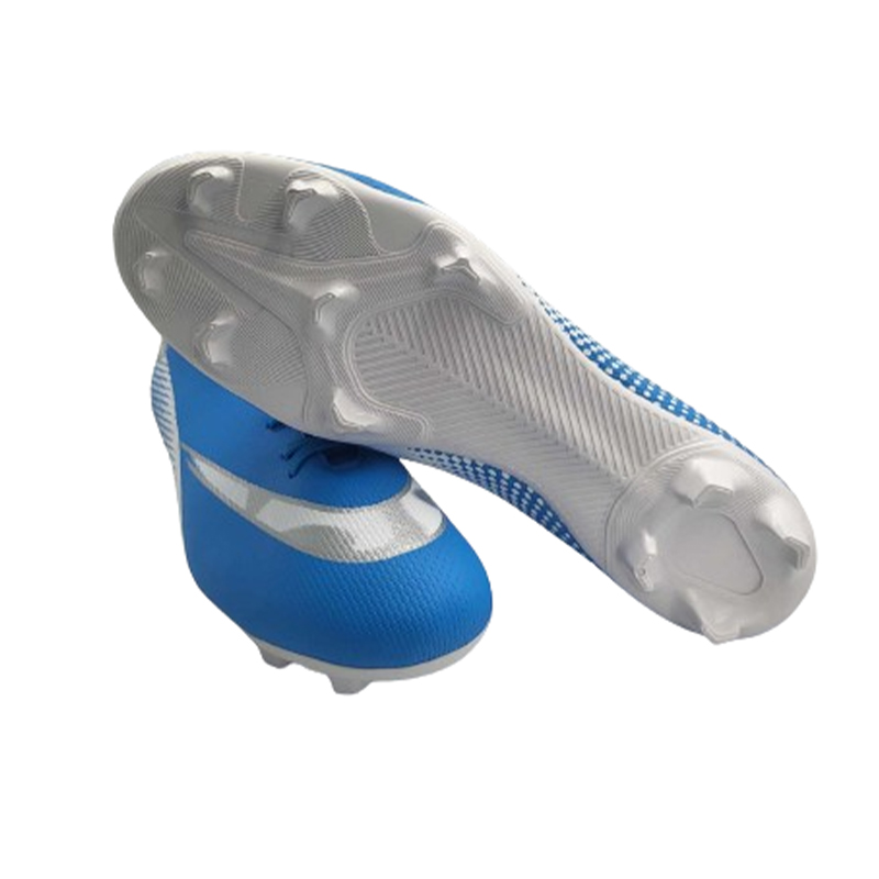 Buty piłkarskie męskie korki niebieskie - obrazek 2