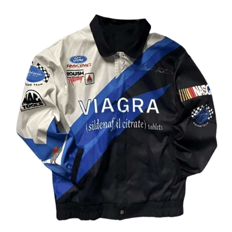 Młodzieżowa kurtka bomber typu oversize rozmiar M - obrazek 2