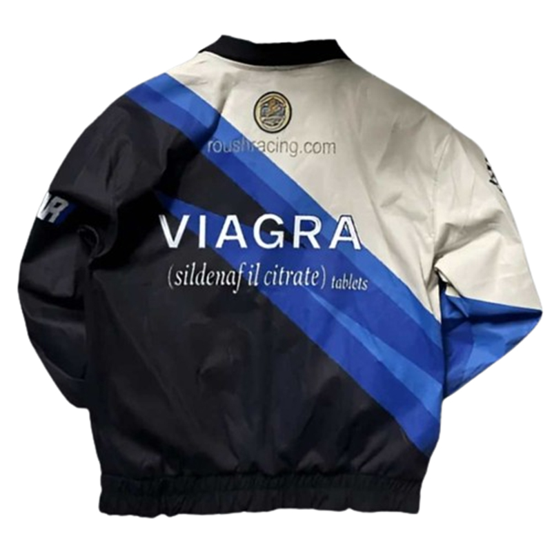 Młodzieżowa kurtka bomber typu oversize rozmiar M - obrazek 3