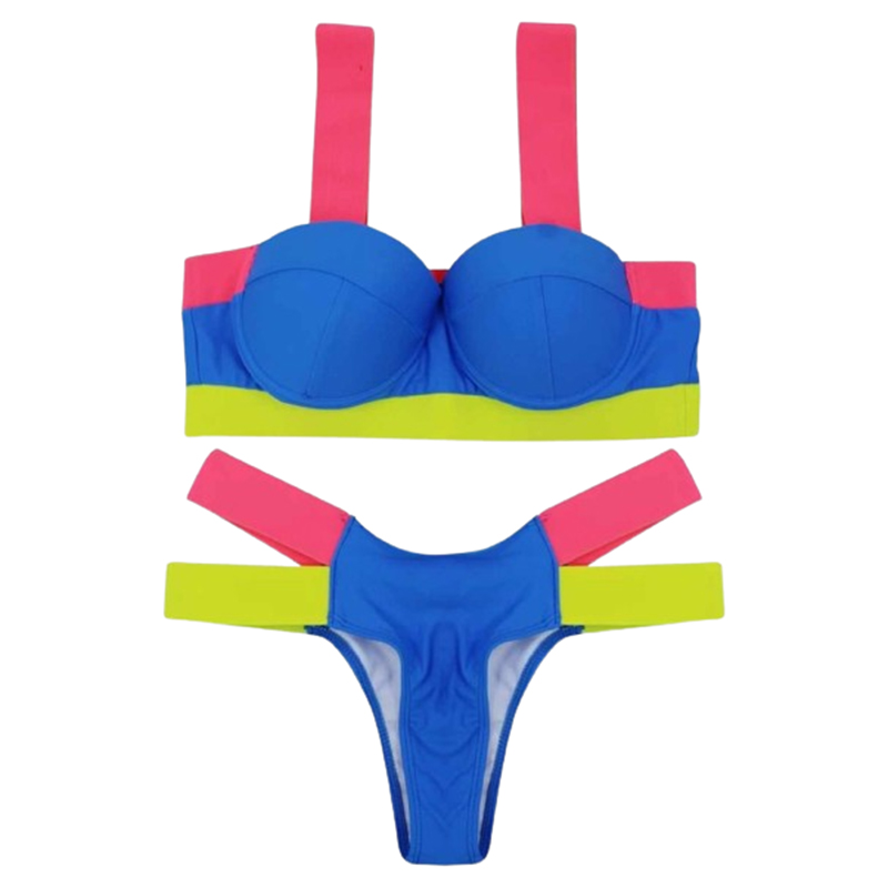 Damski strój kąpielowy dwuczęściowy