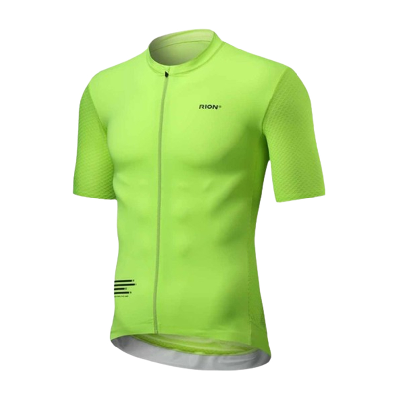RION koszulka rowerowa neonowa z krótkim rękawem