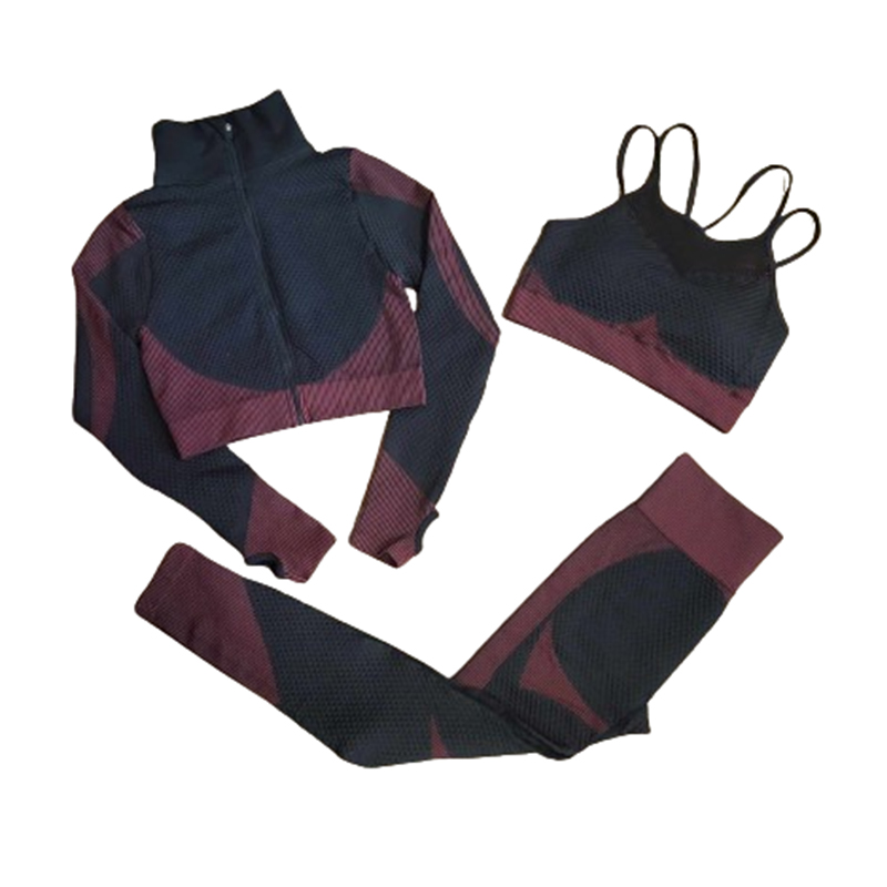 Damski komplet sportowy trzyczęściowy rozmiar S