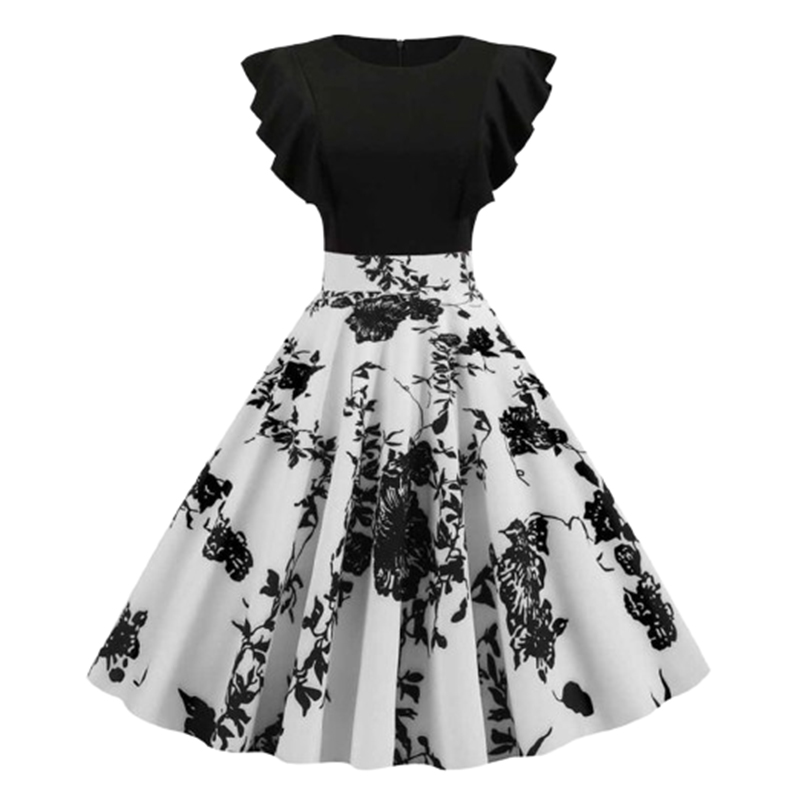 Damska letnia sukienka w kwiaty rozmiar L/XL