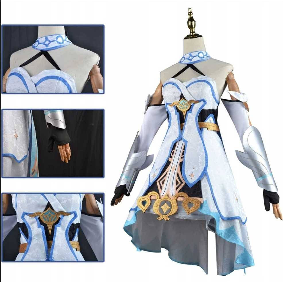 Kostium damski LUMINE Cosplay Genshin Impact Traveler - obrazek 2