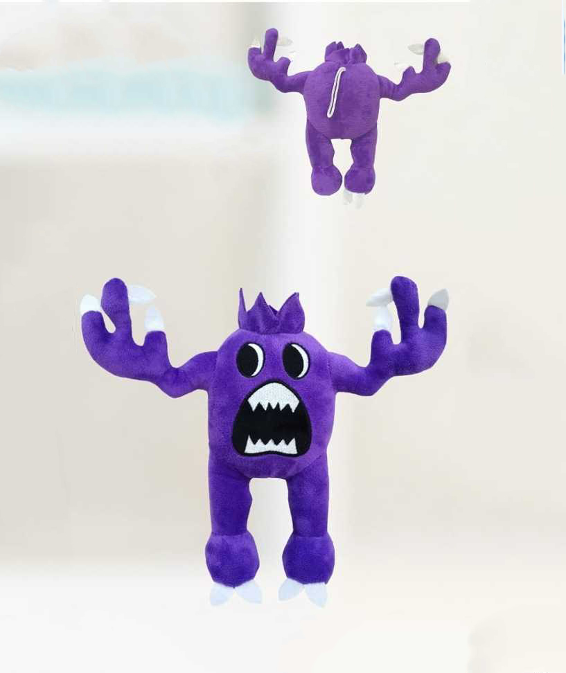 MASKOTKA PLUSZOWA ZABAWKA Garten of Banban Purple Zim - obrazek 3