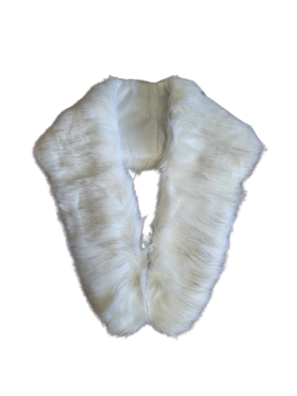 Futrzana Etola damska biała - obrazek 2