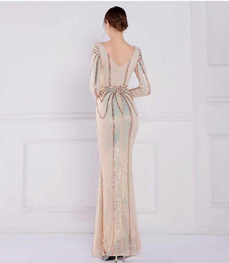 Sukienka CEKINOWA maxi rozmiar L - obrazek 3