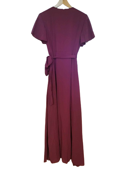 Szyfonowa sukienka midi rozmiar M - obrazek 2