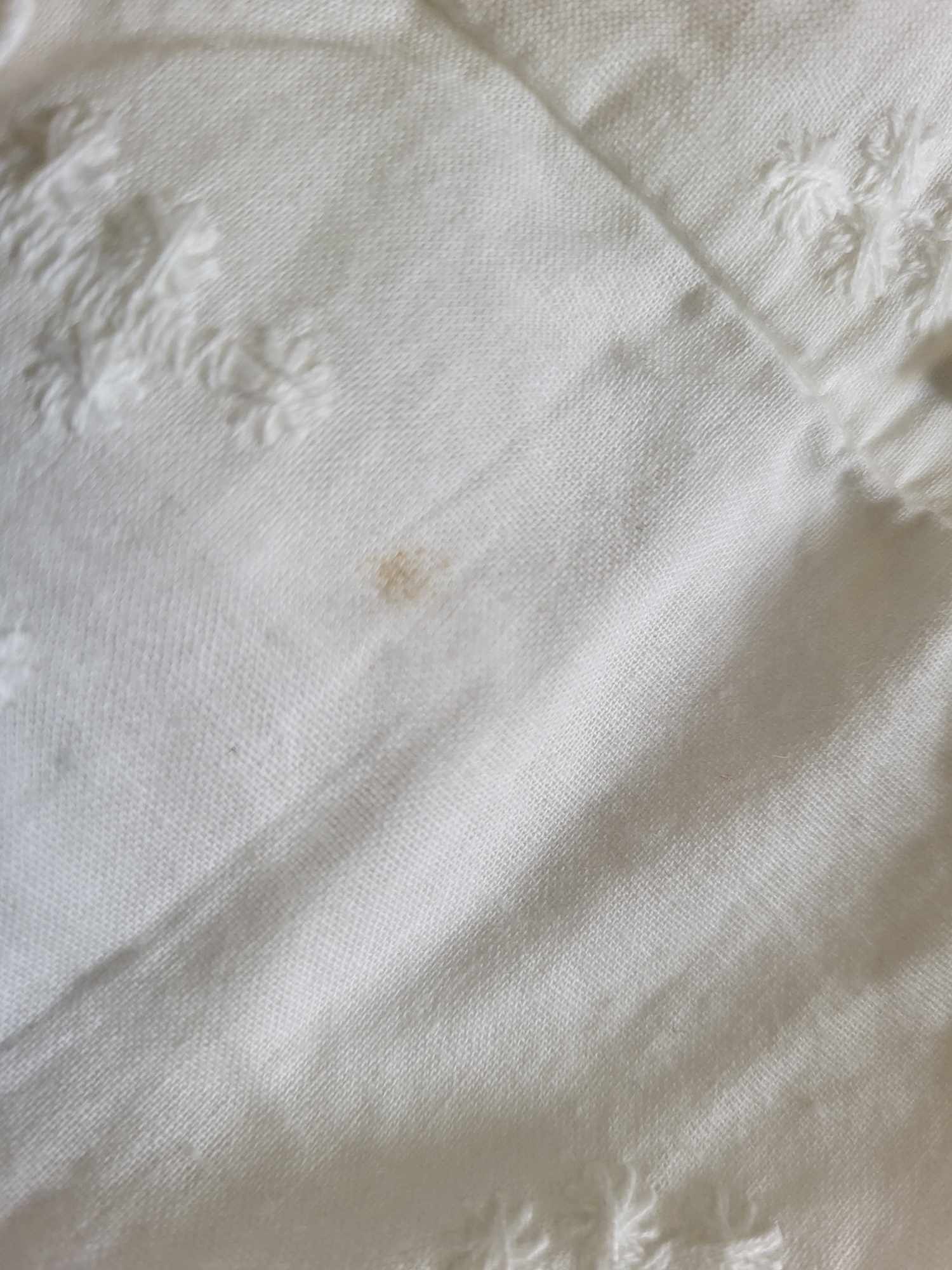 Haftowana biała sukienka mini rozmiar M - obrazek 3