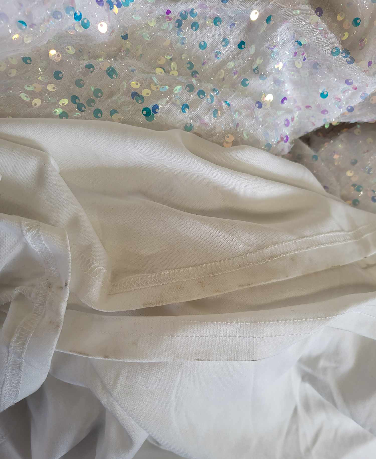 Sukienka CEKINOWA maxi na jedno ramię rozmiar M - obrazek 6