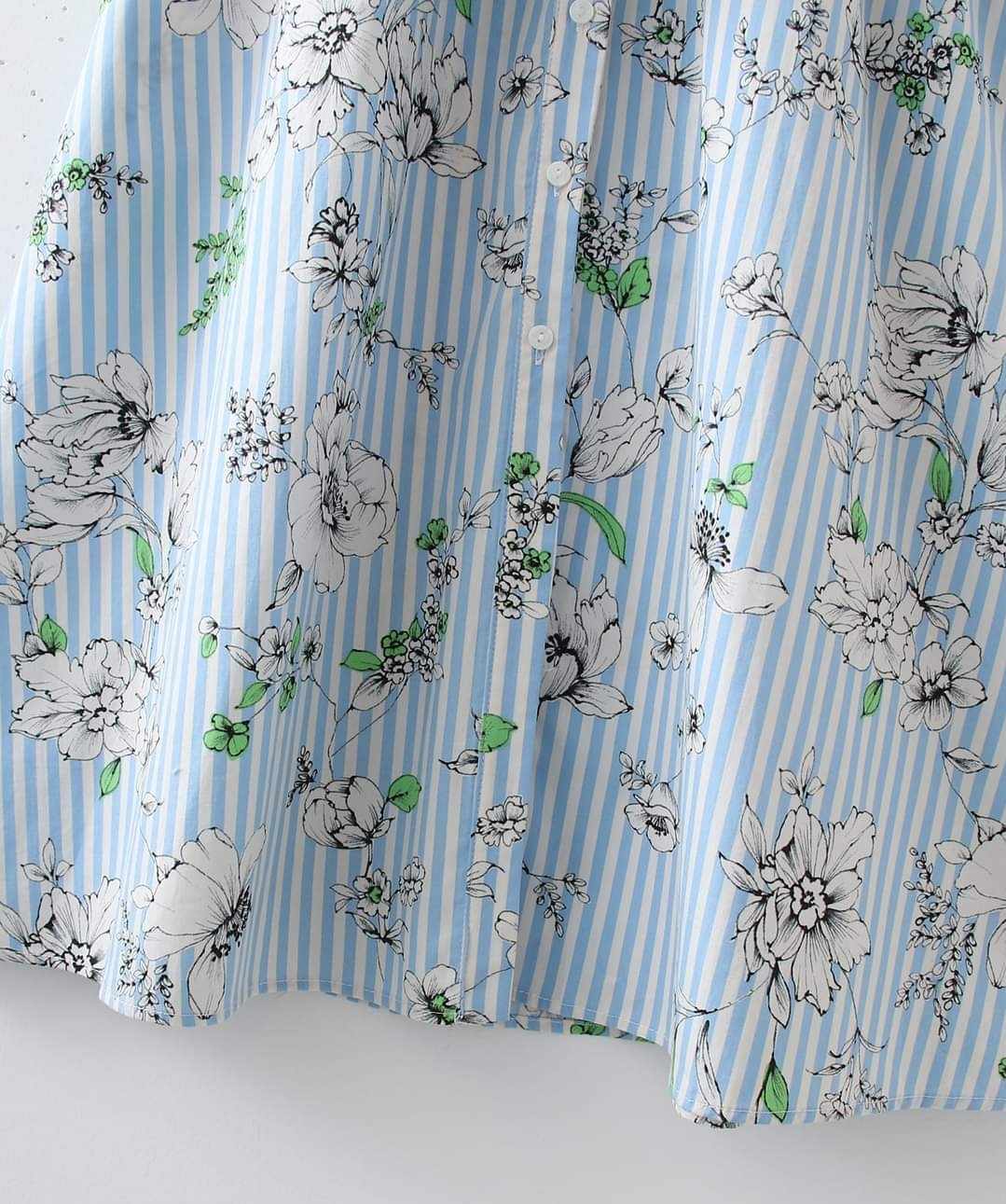 Rozkloszowana sukienka midi z 3/4 rękawem rozmiar S - obrazek 5