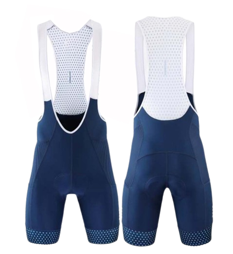 Spodenki rowerowe z szelkami rozmiar M z wkładką - obrazek 2