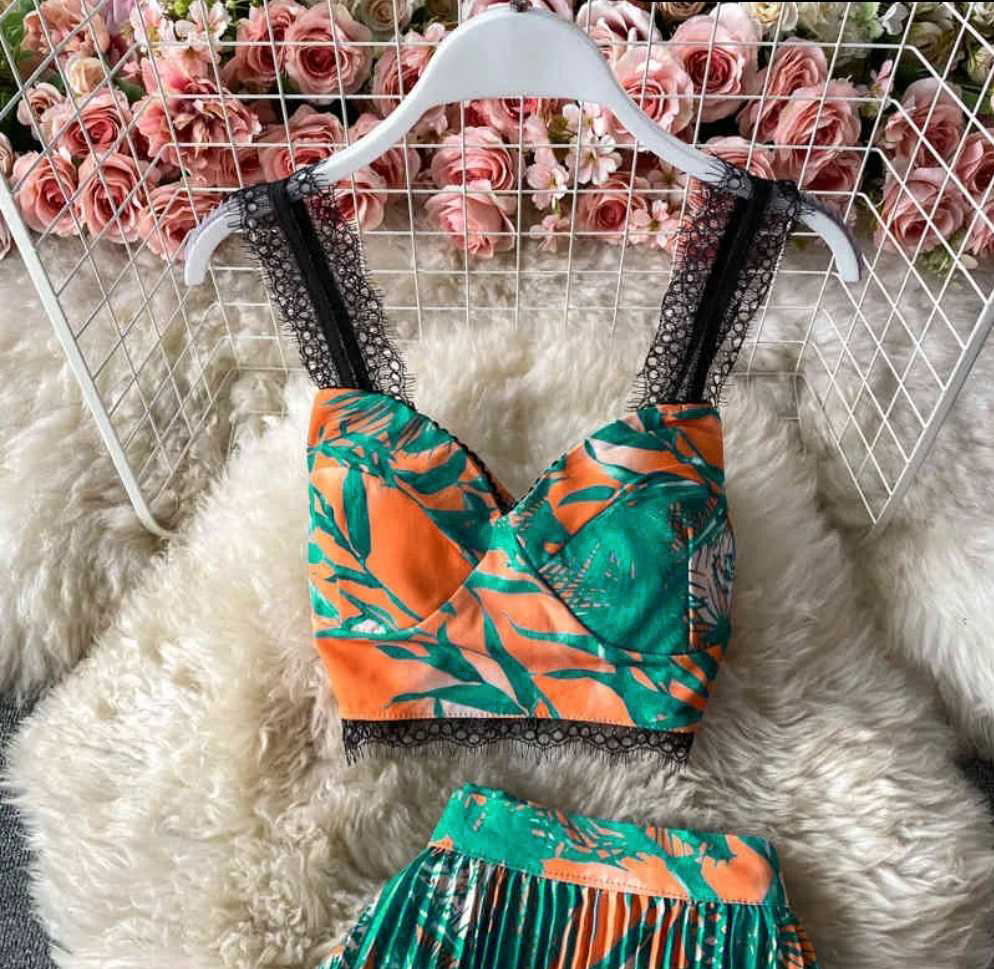 Komplet dwuczęściowy letni rozmiar M - obrazek 3