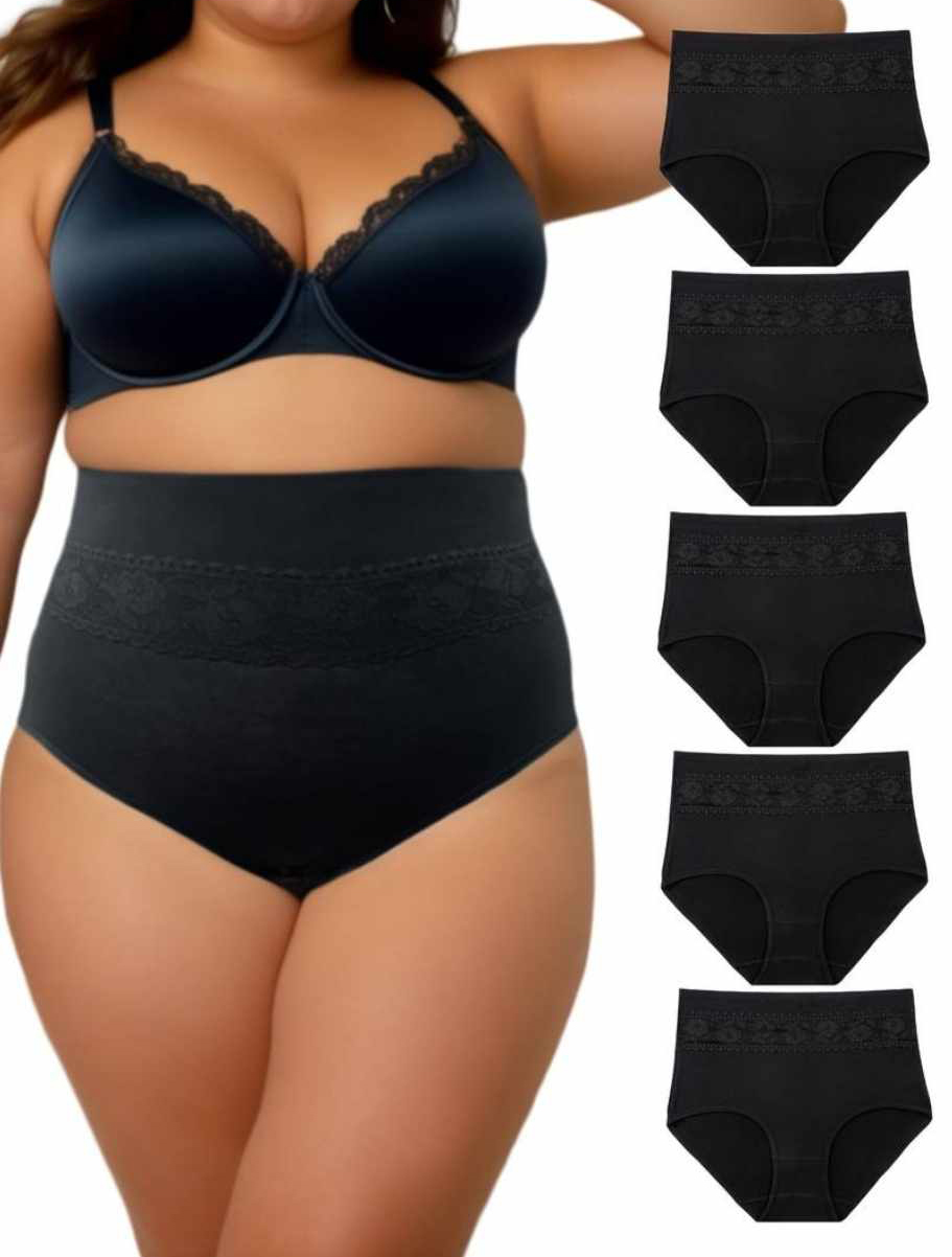 Bielizna damska 5PAK majtki rozmiar XL - obrazek 2