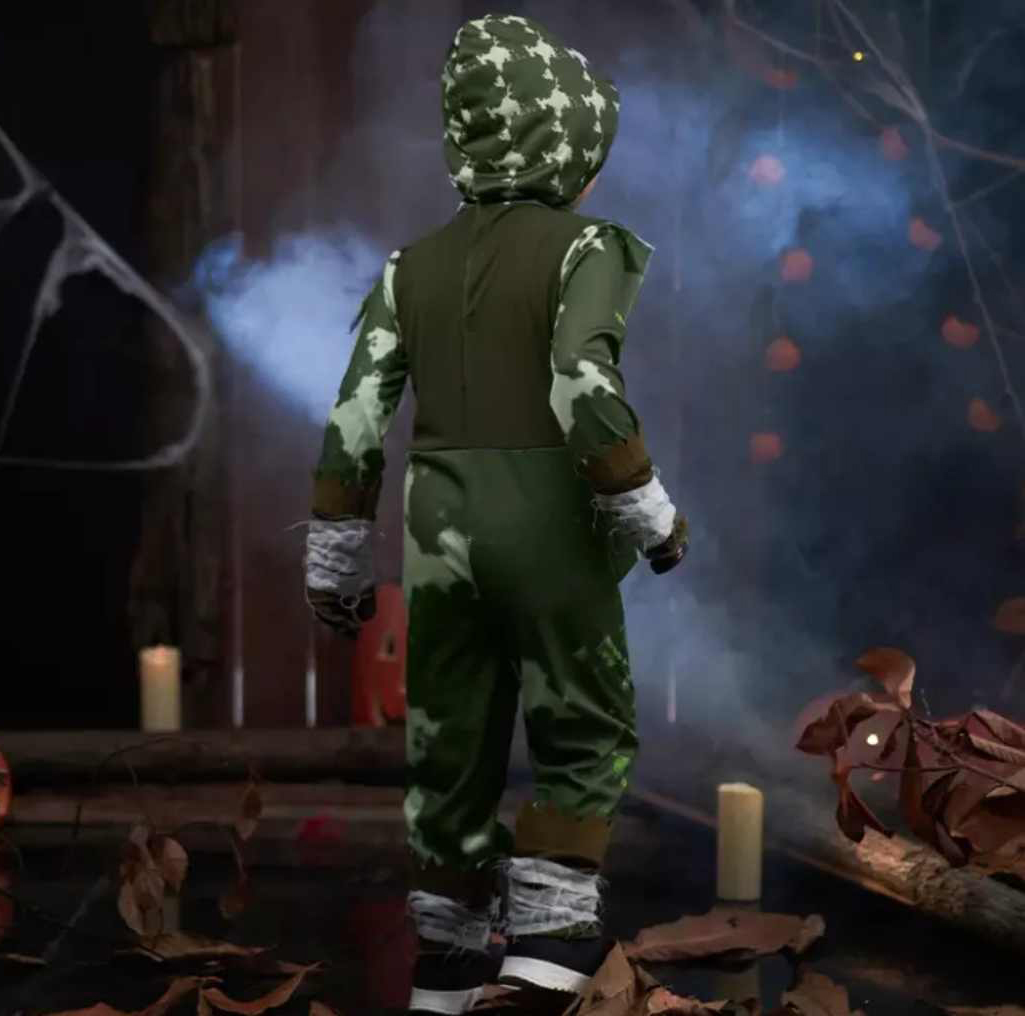 Kostium przebranie ZOMBIE NINJA rozmiar 128 - obrazek 6