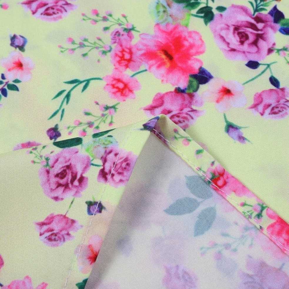 Sukienka letnia midi w kwiaty rozmiar XS/S - obrazek 3