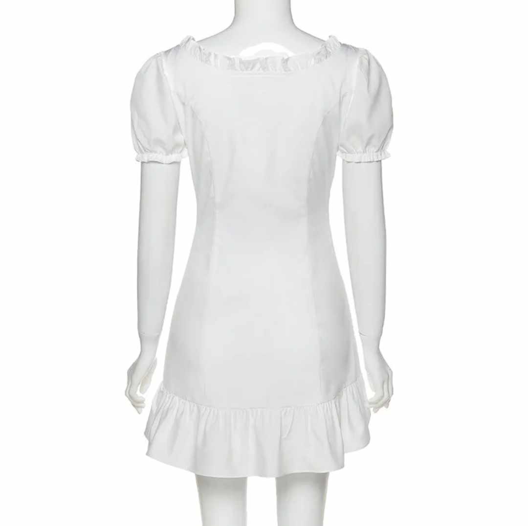 Sukienka letnia mini rozmiar XS - obrazek 2