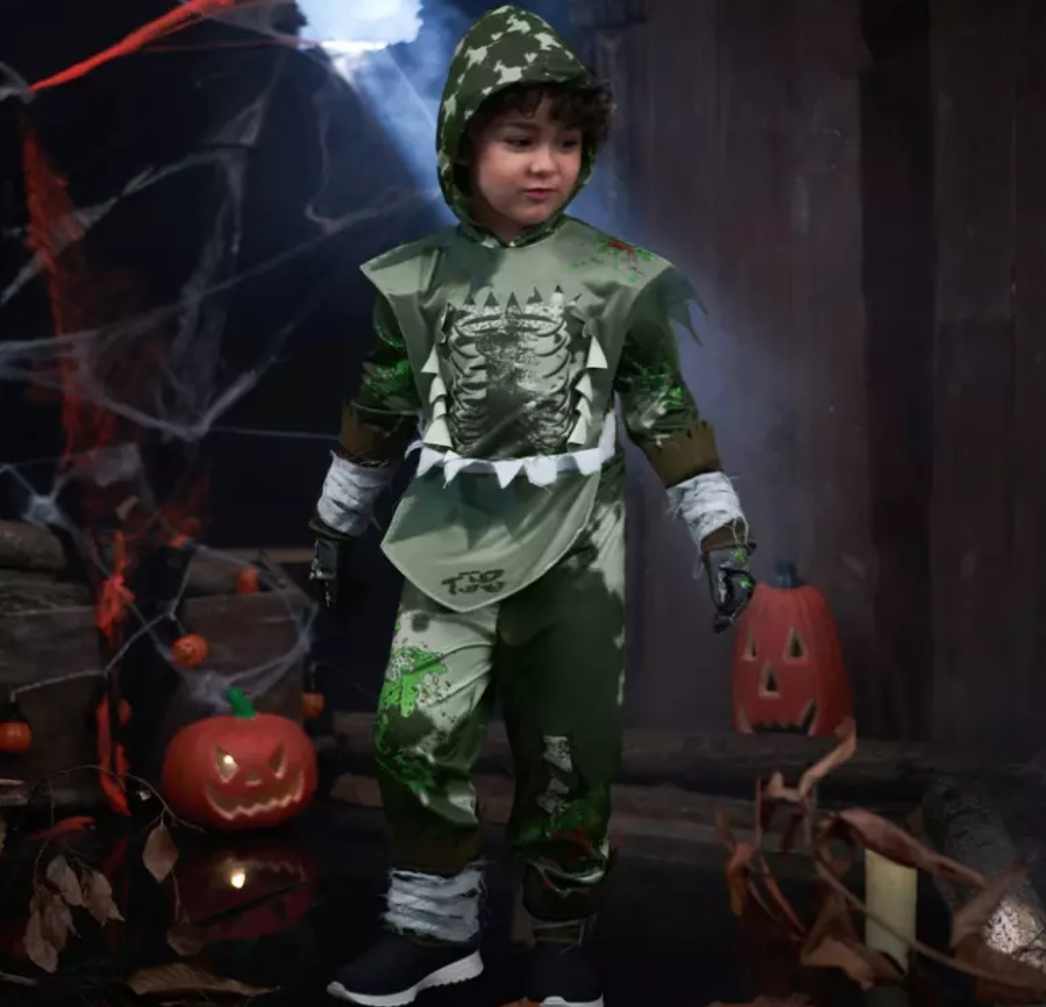 Kostium przebranie ZOMBIE NINJA rozmiar 128 - obrazek 4