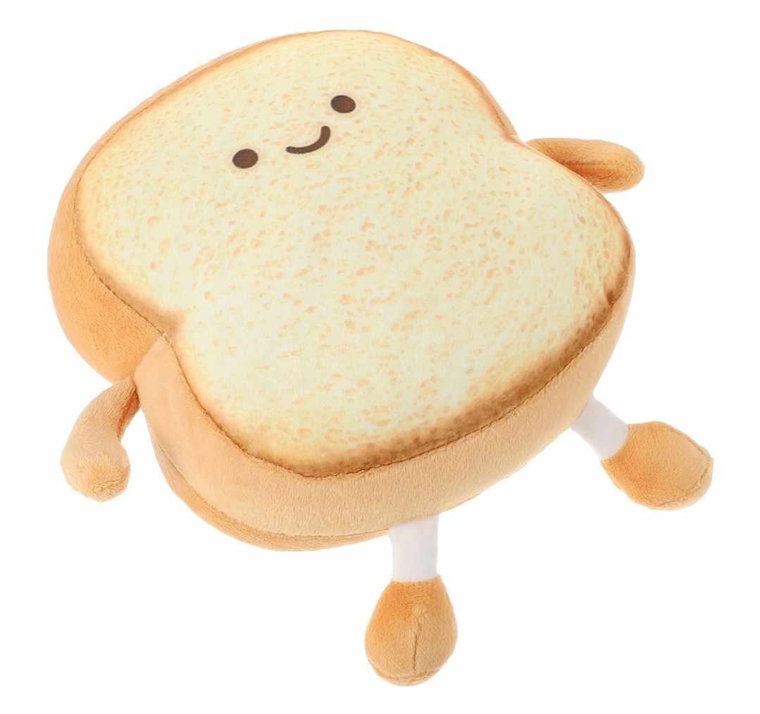 MASKOTKA KROMKA CHLEBA PLUSZOWA ZABAWKA/PODUSZKA - obrazek 3