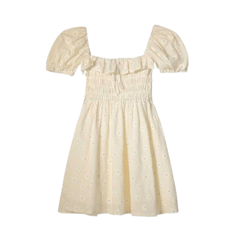 Sukienka letnia mini w kwiatki rozmiar S