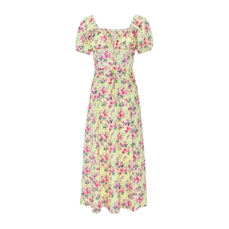 Sukienka letnia midi w kwiaty rozmiar XS/S