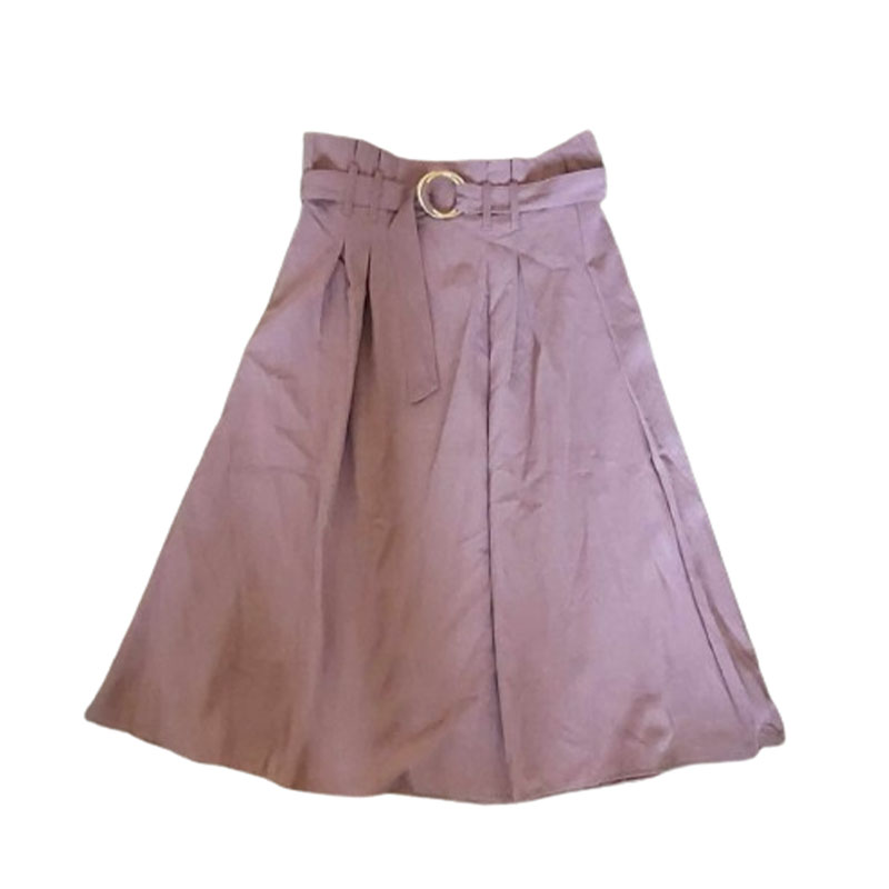 Welurowa rozkloszowana spódnica midi rozmiar XL