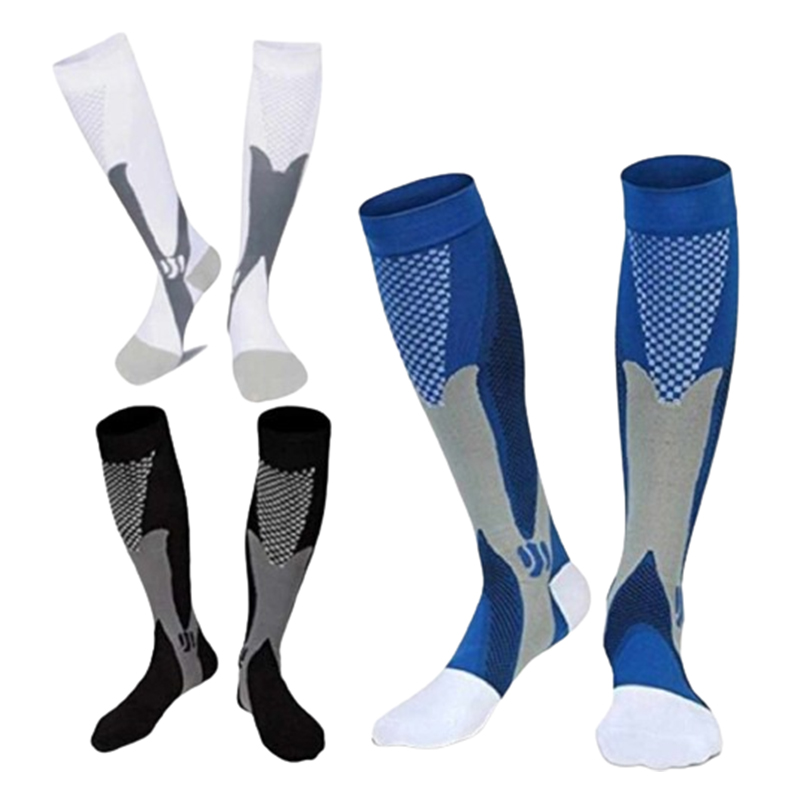 DŁUGIE SKARPETY SPORTOWE DO KOLAN 3PARY S/M