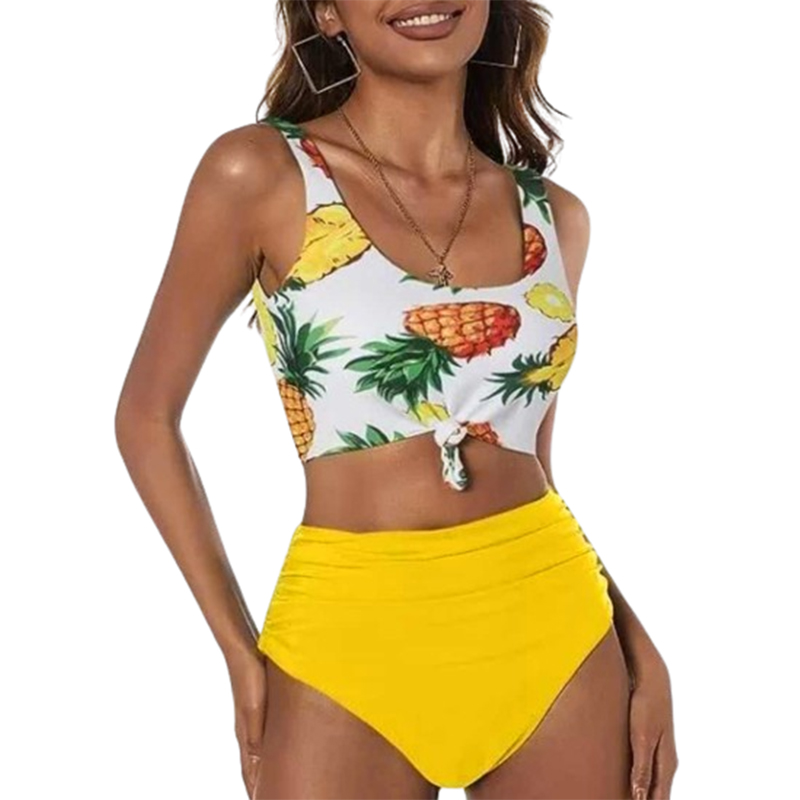 Strój kąpielowy dwuczęściowy Ananasy rozmiar L