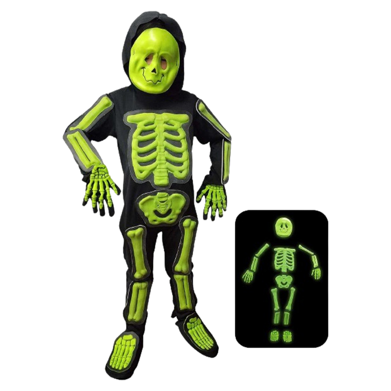 Kostium SZKIELET świecący w ciemności rozmiar 116